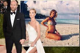 Scene from the movie homefront 2013 where jason statham's daughter has her hat taken away by a bully, only for her to defend herself and getting it back af. Rosie Huntington Whiteley Confirms She S Pregnant With Fiance Jason Statham S Baby By Showing Off Bump In Gorgeous Bikini Snap Mirror Online