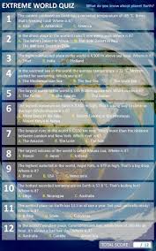 About The Earth Earth Reading Skills Practice World Quiz