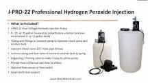 Hydrogen Peroxide Well Water System: Clean Water Store