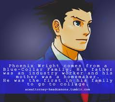 Ace Attorney Headcanons