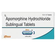 Apotab Apomorphine 3gm Tablet at ₹ 7000/box | Sublingual Tablets in Bengaluru | ID: 2859177741348