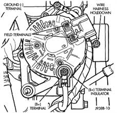 Ignition system wiring diagram 1992 dodge dakotum fuel. 5 2 318 Alternator Mopar Forums