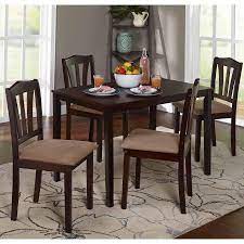Metropolitan 5 Piece Dining Set Multiple Colors Walmart Com Wooden Dining Set Dining Room Sets Kitchen Dining Sets