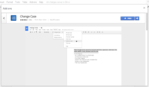 Document wide settings and specific. How To Easily Change The Case Of Text In Google Docs Tip Dottech