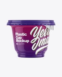 Download Glossy Plastic Cup Mockup Designs Zone Yellowimages Mockups