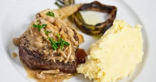 Steak With Mushroom Sauce Steak Aux Champignons Recipe Recipe Mushroom Sauce Steak Mushroom Sauce Cooking The Perfect Steak