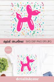Download Balloon Dog Svg Balloon Animal Svg Cricut Silhouette Eps Etsy In 2021 Balloon Animals Balloon Dog Balloons Text