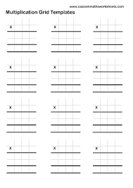 Box Method Multiplication Worksheet Long Multiplication Column Method Grids Box Method Multiplication Multiplication Worksheets Multiplication