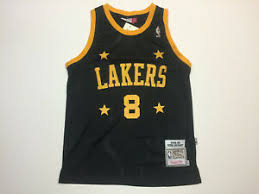 And collectibles are at the lids lakers store. Kobe Bryant 8 Los Lakers Black W Gold Stars Jersey Mens Ebay