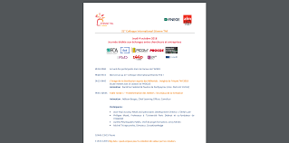 Programme 2018 Association Etienne Thil