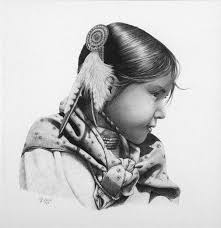 Powwow At Fort Pierre By Cat Deuter Kk Native American Art Native American Indians Portrait Art