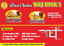 Daftar harga menu tempuran blora : Fried Chicken W J Blok S Blora Posts Facebook
