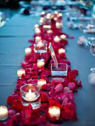 Rose petal table decorations are celebration essentials that you must opt for if you desire superior decoration during the holidays. Poots N Boots A Very Successful Weekend Wedding Centerpieces Wedding Table Wedding Decorations