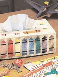 Check spelling or type a new query. Crayon Tissue Box Topper Plastic Canvas Free Patterns