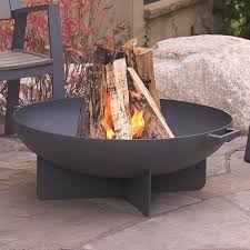 Anson Steel Wood Burning Fire Pit In 2020 Wood Fire Pit Outdoor Fire Pit Wood Burning Fire Pit