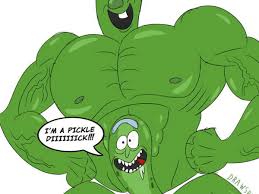 Pickle Rick and Rick Sanchez Penis Dick Muscle Muscular < Your Cartoon Porn