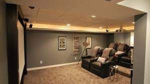Brown Carpet With Gray Walls Google Search Media Room Design Home Theater Rooms Home Theater Design