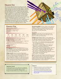 A fall from a great height is one of the most common hazards facing an adventurer. Noblecrumpet S Dorkvision Blog D D Homebrew Monster The Deadly Die