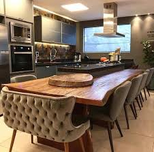 Eu Decoracao Lyvia Ferreira On Instagram Mix De Estilo E Texturas Marcam Um Unic Mediterranean Kitchen Design Modern Kitchen Design Interior Design Kitchen