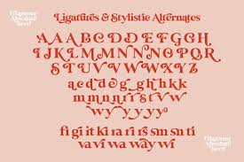 Glamour Absolute Modern Vintage Font In 2020 Vintage Fonts Glamour Photoshop Templates Free