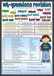 wh questions interactive and downloadable worksheet you can do the exercises online or download th wh questions worksheets wh questions wh questions exercises