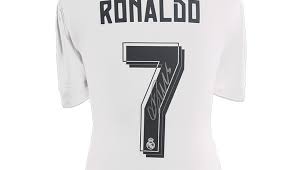 Check out our real madrid jersey selection for the very best in unique or custom, handmade pieces from our men's clothing shops. Cristiano Ronaldo Signed Real Madrid Home Shirt 2015 2016 Charitystars