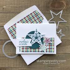 So Many Stars Bundle From Stampin Up Make A Wish Card By Mary Fish Stampin Pretty Stampin Pretty Star Cards Mary Fish