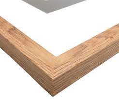 Custom frame prices from 39¢ / inch A2 American Oak Picture Frame
