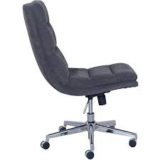 Broyhill Rosaline Fabric Chair Dark Grey Staples Was Comfortable To Sit In Not Sure About It Not Having Arms Comfy Office Chair Chair Fabric Chair