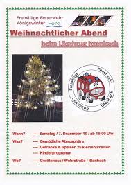 Was ist der impfpass und wozu dient er? Loschzug Ittenbach Ladt Zu Vorweihnachtlichem Abend Am Samstag 7 12 Ab 16 Uhr Freiwillige Feuerwehr Konigswinter
