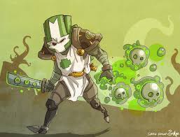 This list includes crossovers and cameos of characters from video games owned by one company and close affiliates.these can range from a character simply appearing as a playable character or boss in the game, as a special guest character, or a major crossover where two or more franchises encounter. The Green Knight Green Knight Castle Crashers Character Design