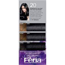This method is less harsh to the hair rather than bleach. Buy L Oreal Paris Feria Multi Faceted Shimmering Permanent Hair Color 20 Black Leather Natural Black Pack Of 1 Hair Dye Online In Germany B0928ntc77