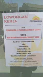 We did not find results for: Lowongan Kerja Pt Cipta Prima Mitra Lestari Info Loker Bdg Informasi Lowongan Kerja Bandung