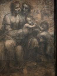 You can combine two or more different stitch patterns to produce your own designs. Da Vinci Cartoon From The British National Gallery Stunning Da Vinci Sketches Artist Inspiration Painting