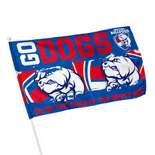 For some families, it's the nose or the ears that go from generation to generation. Afl Western Bulldogs Small Supporter Flag Westfield
