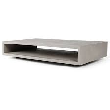 Meuble Tv Beton Une Matiere Brute Et Moderne En 2020 Table Basse Beton Table De Salon Design Table Basse Design