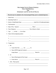 100 east pratt street (originally built as the i.b.m. Bcps Field Trip Form Fill Online Printable Fillable Blank Pdffiller