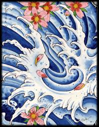 Japanese water tattoos look a lot like this, and they are a symbol of precision as well as gracious looks. Pin On Tattoo S