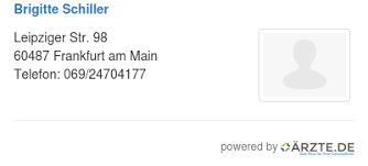 Brigitte Schiller in 60487 Frankfurt am Main Psychotherapeuten