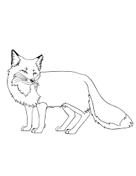 Just click on the printer icon in the upper right corner of the coloring. Fox Coloring Page Coloring Home