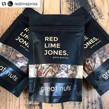 Custom Digital Printed Nuts Stand Up Pouches With Zipper Custom Digital Prints Digital Prints Pouch