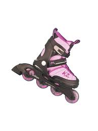 2x 76mm / 2x 72mm rollengröße größe s: K2 Kinder Inline Skates Cadence Girl Rosa 29 34