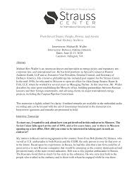 Post-Soviet States: People, Power, and Assets Oral History Archive