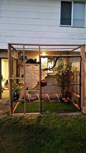catio for our indoor kitty cat patio outdoor cat enclosure cat room