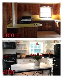 5.0 out of 5 stars: Remodelaholic Kitchen Renovation Updating Knotty Pine Cabinets