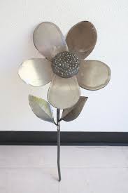 Decorative Metal Garden Art Flower Ideas Empress Of Dirt Metal Flowers Metal Garden Art Wine Bottle Diy Crafts