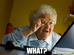 Old Lady Squints At Screen Popular Memes Funny Memes Humor