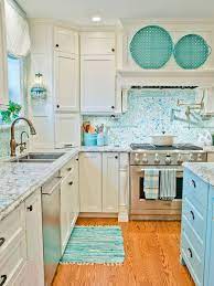 Glossy glass mosaic tile (0.979 sq. 75 Blue Backsplash Ideas Navy Aqua Royal Or Coastal Blue Design