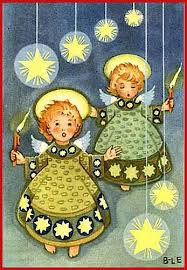 Britt Lis Erlandsson Illustrazione Di Natale Angeli Di Natale Immagini Di Natale