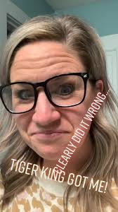 Tried “shaving” my face...Carole Baskins tigers got me! #carolebaskskin  #shavemyface #tigerking #foryou #fyp #happyathome #quarantine